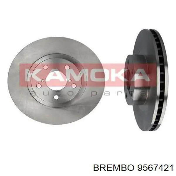 Передний тормозной диск Brembo 9567421