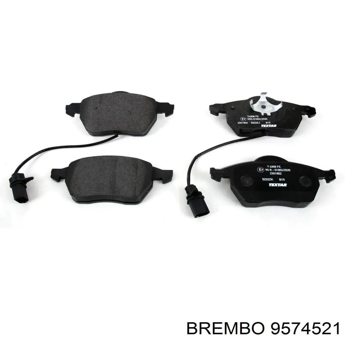 Передние тормозные диски 9574521 Brembo