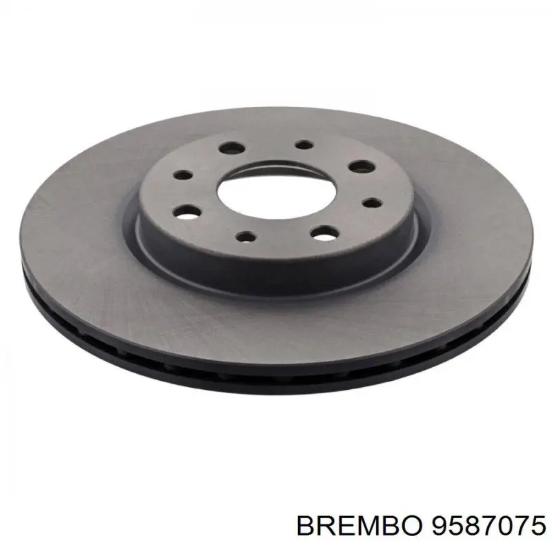 9587075 Brembo Диск тормозной передний