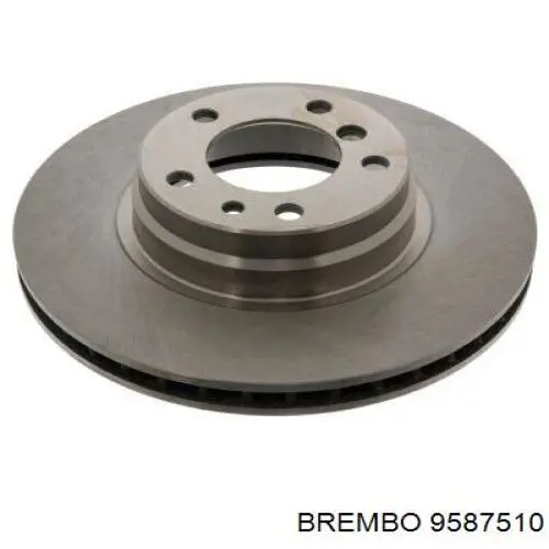 9587510 Brembo диск тормозной передний