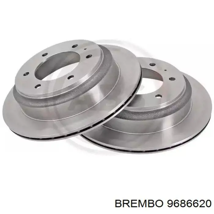 Купить 9686620 Brembo Ротор тормозной