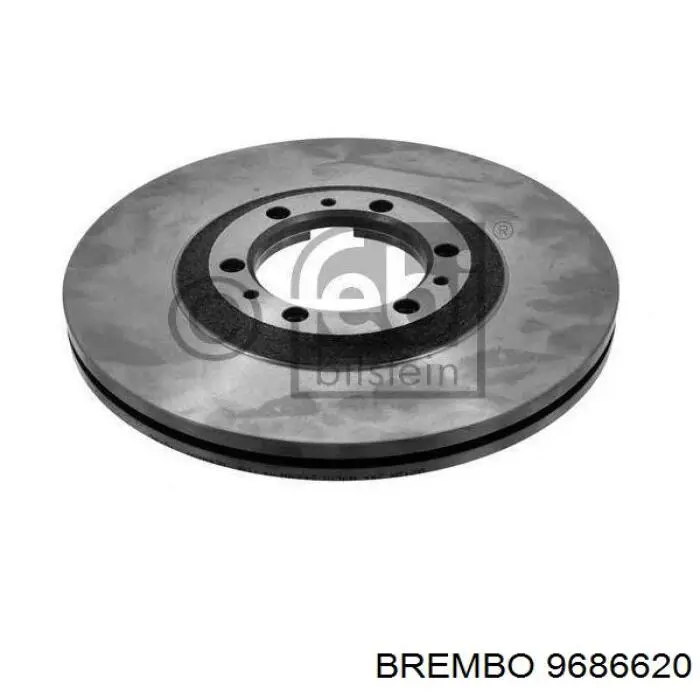 Передний тормозной диск Brembo 9686620