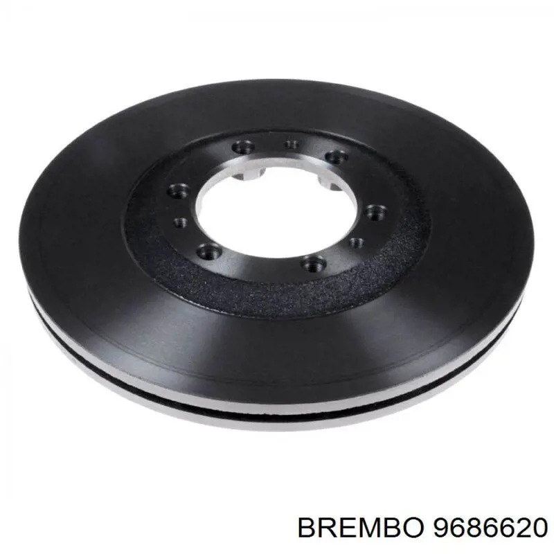 9686620 Brembo Диск тормозной передний