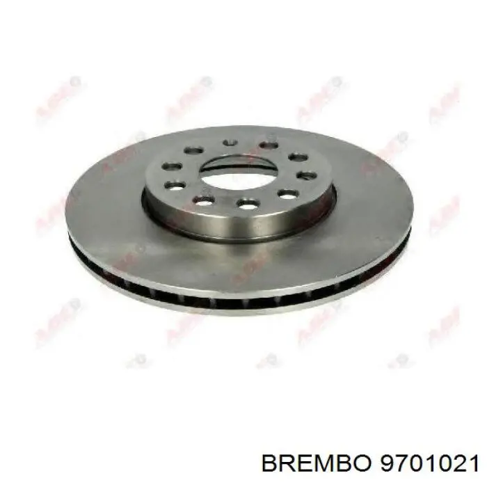 Передние тормозные диски 9701021 Brembo
