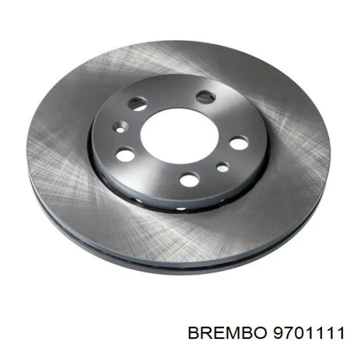 9701111 Brembo диск тормозной передний