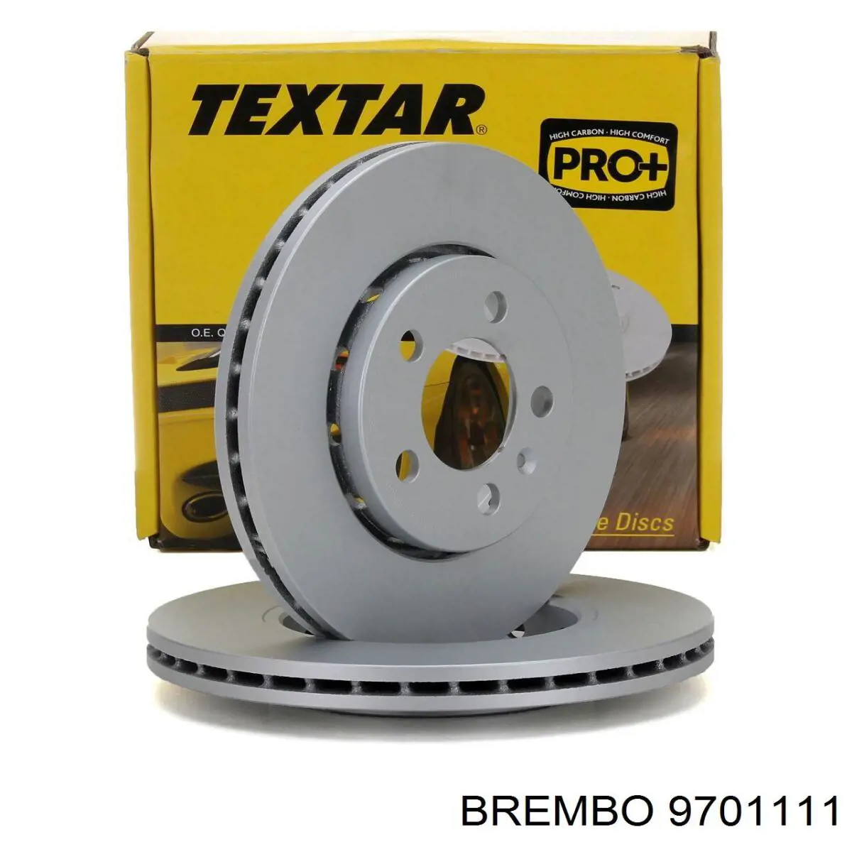 9701111 Brembo Диск тормозной передний
