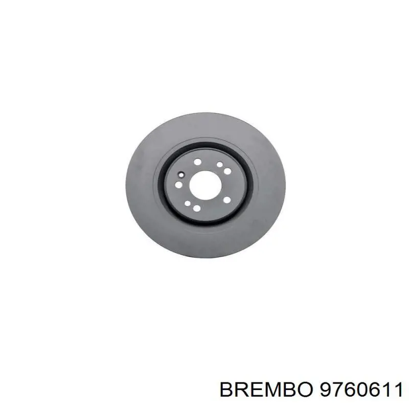 Передние тормозные диски 9760611 Brembo