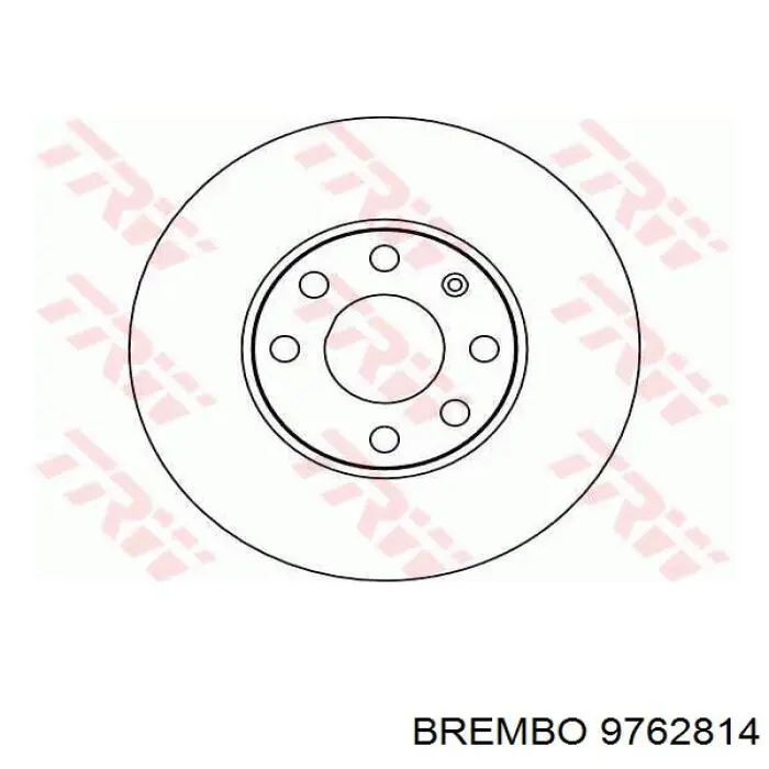 Передний тормозной диск Brembo 9762814