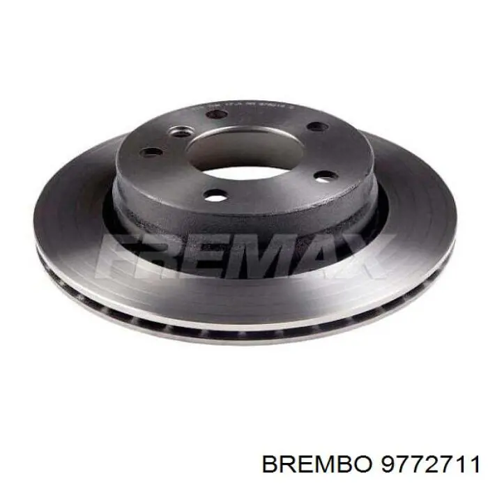 9772711 Brembo диск тормозной задний