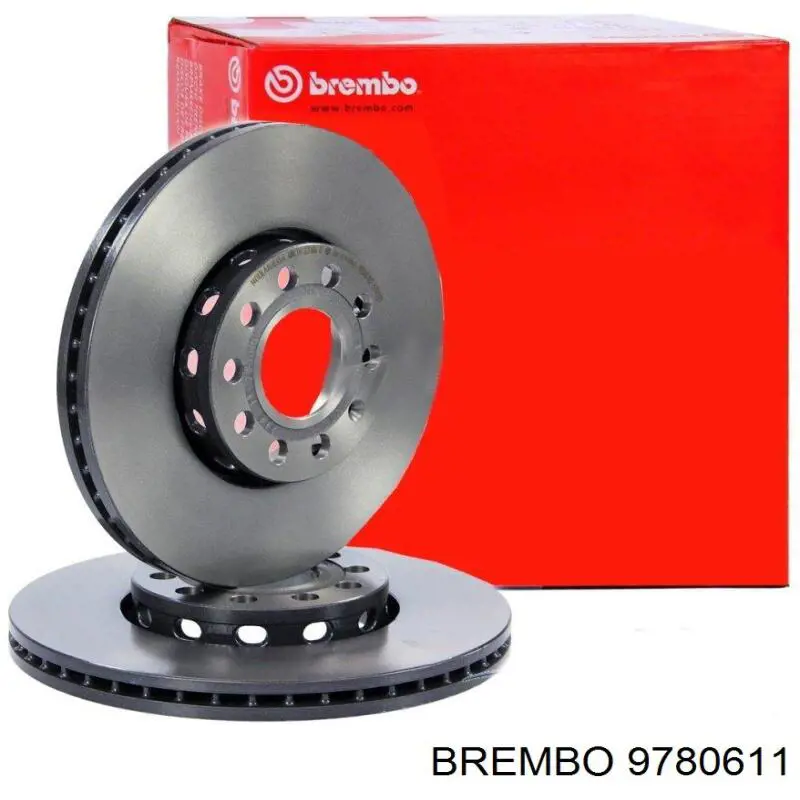 9780611 Brembo диск тормозной передний