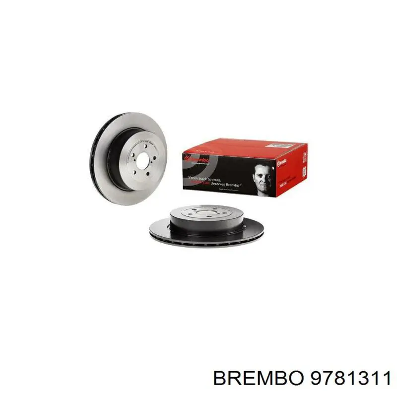 Тормозные диски 9781311 Brembo