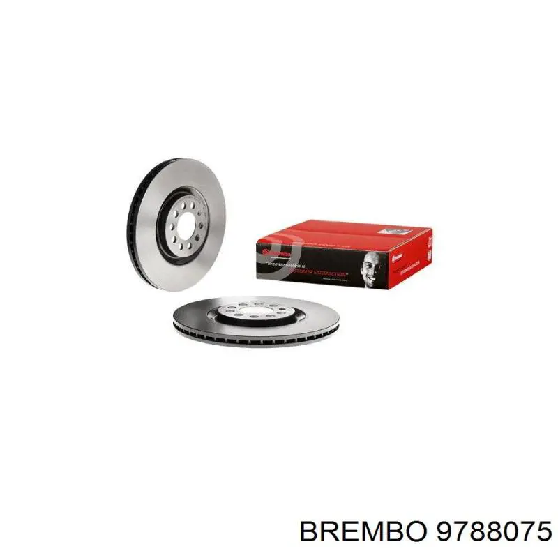 9788075 Brembo Диск тормозной передний