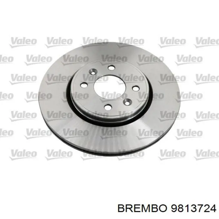 9813724 Brembo Диск тормозной передний