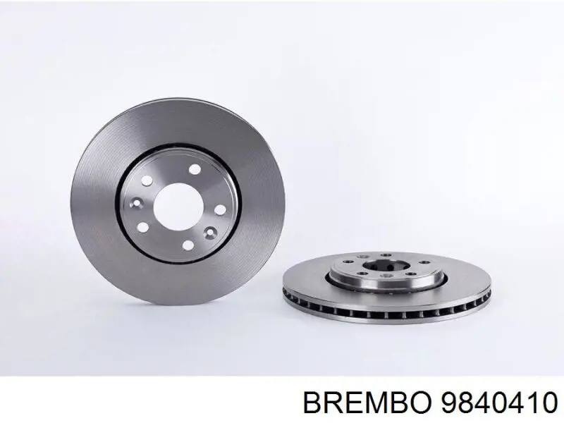 9840410 Brembo диск тормозной передний