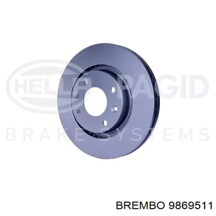 Тормоз дисковый передний Brembo 9869511 цена, от 29.83 USD