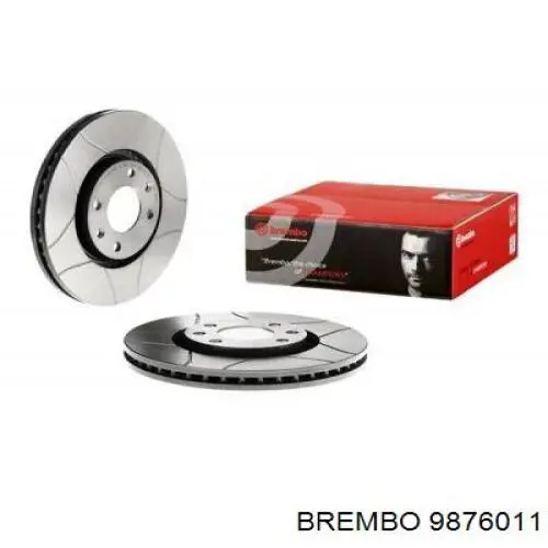 9876011 Brembo Диск тормозной передний