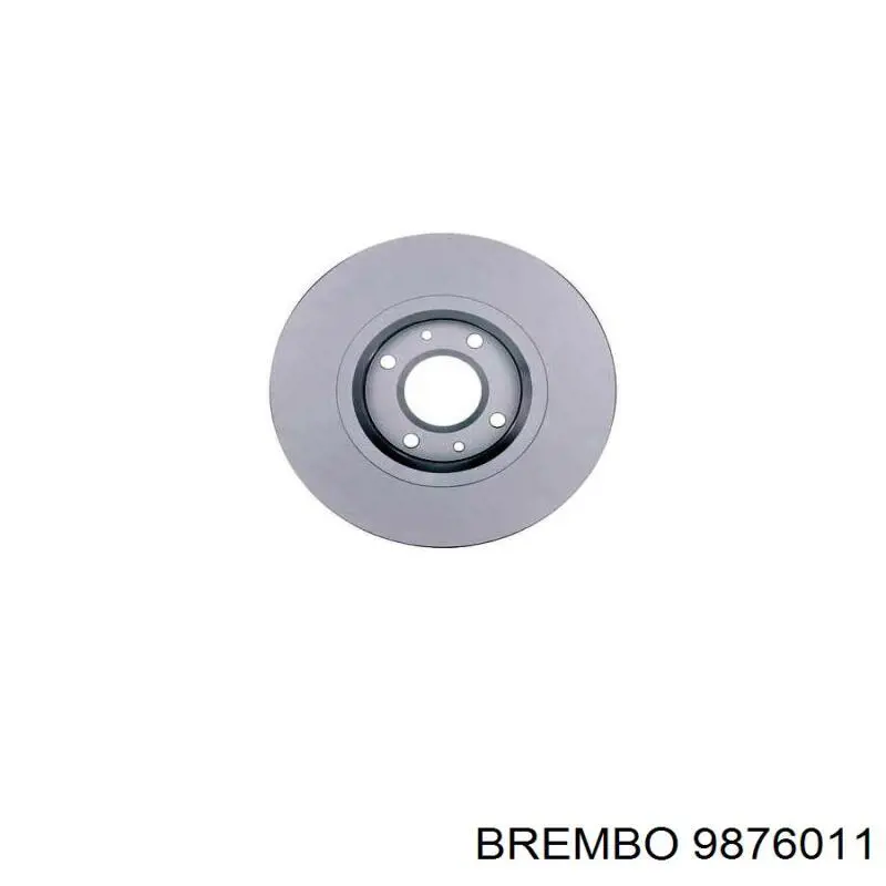 9876011 Brembo Диск тормозной передний