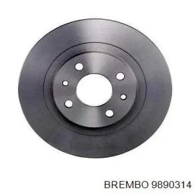 9890314 Brembo диск тормозной передний