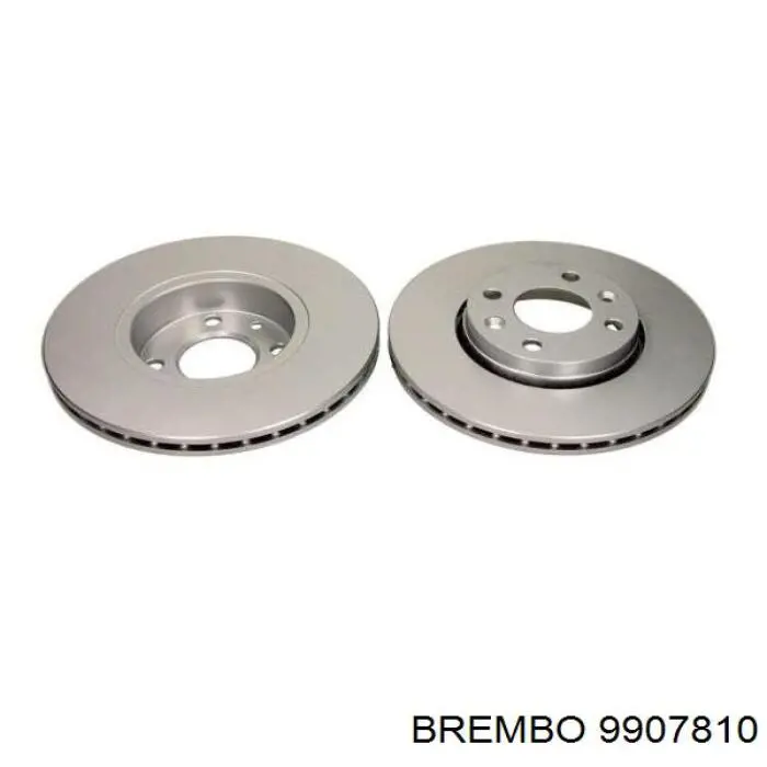 Передние тормозные диски 9907810 Brembo