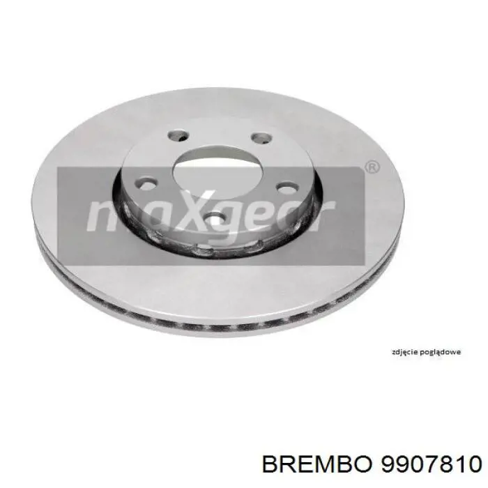 Тормоз дисковый передний Brembo 9907810 цена, от 1457.5 UAH