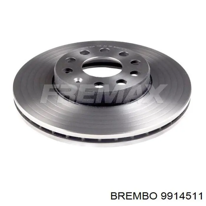 9914511 Brembo диск тормозной передний
