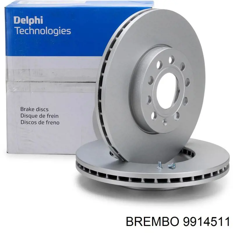 Купить 9914511 Brembo Ремкомплект тормозов передних