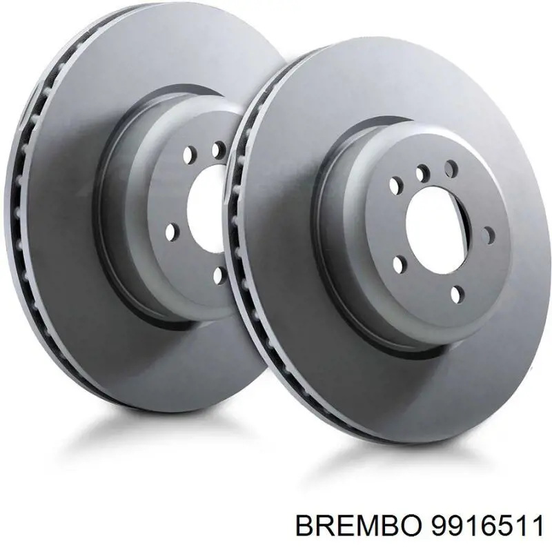 9916511 Brembo диск тормозной передний