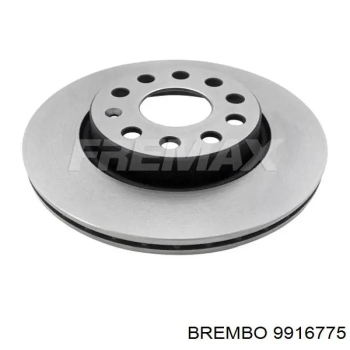9916775 Brembo диск тормозной передний