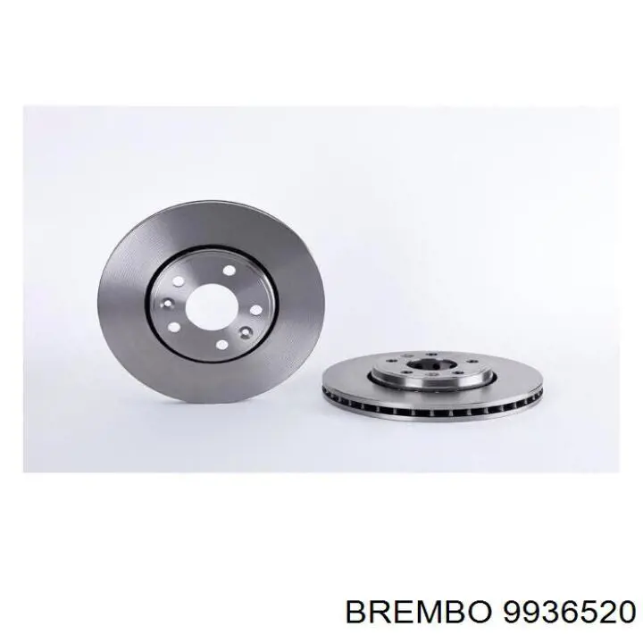 Передние тормозные диски 9936520 Brembo