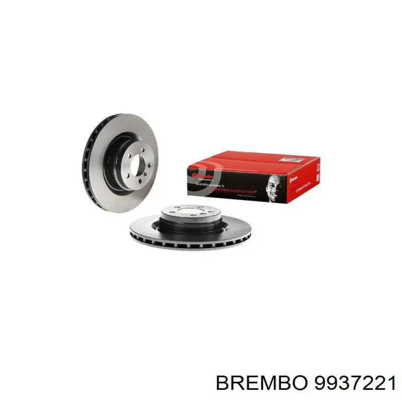 9937221 Brembo диск тормозной передний