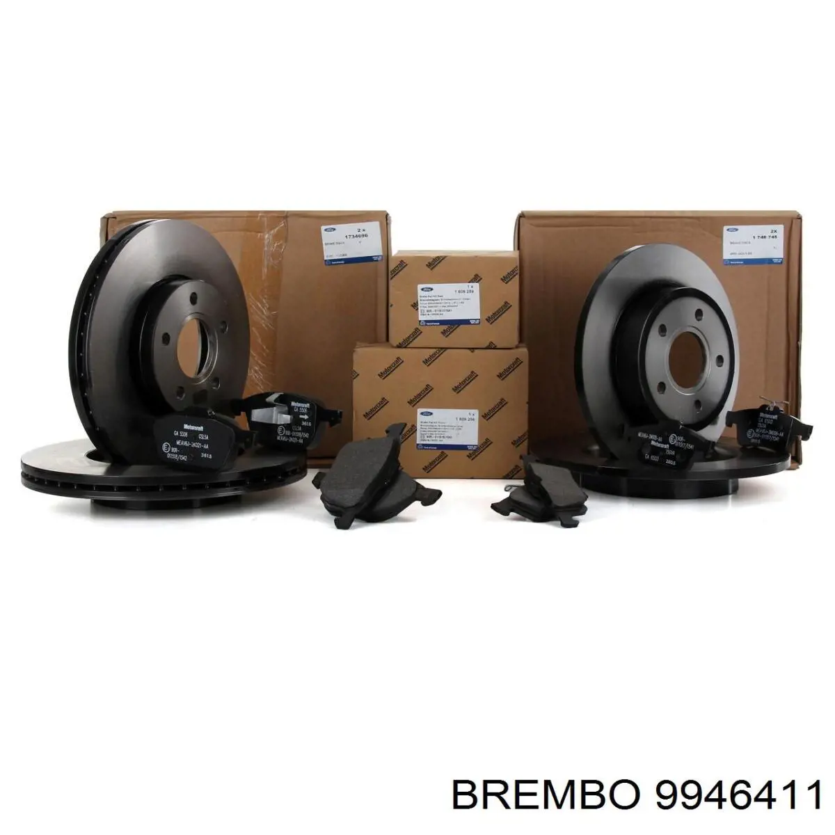 Тормоз дисковый передний Brembo 9946411 цена, от 45.08 USD