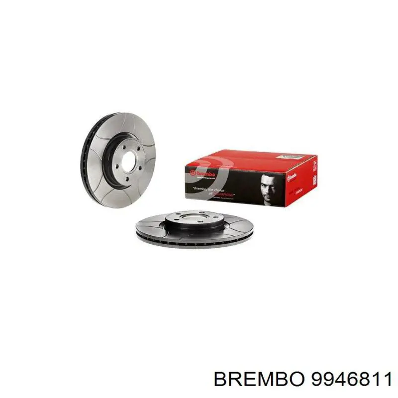 Передние тормозные диски 9946811 Brembo