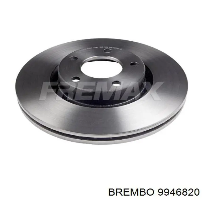 Передние тормозные диски 9946820 Brembo