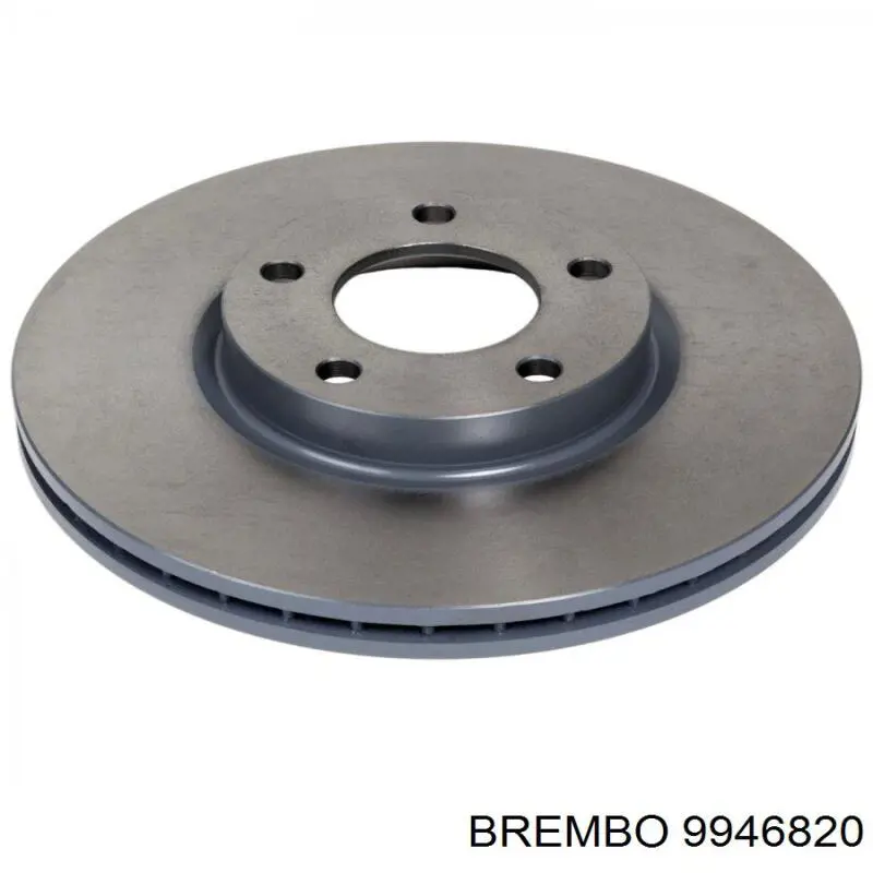 9946820 Brembo Диск тормозной передний