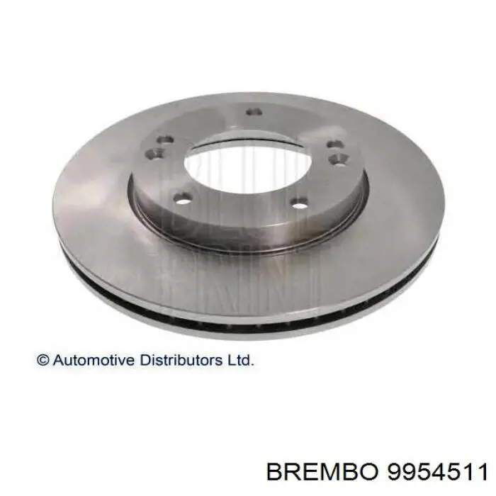 9954511 Brembo Диск тормозной передний