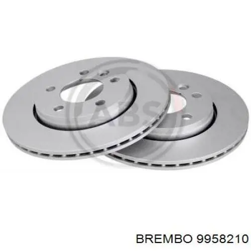 Тормозные диски 9958210 Brembo