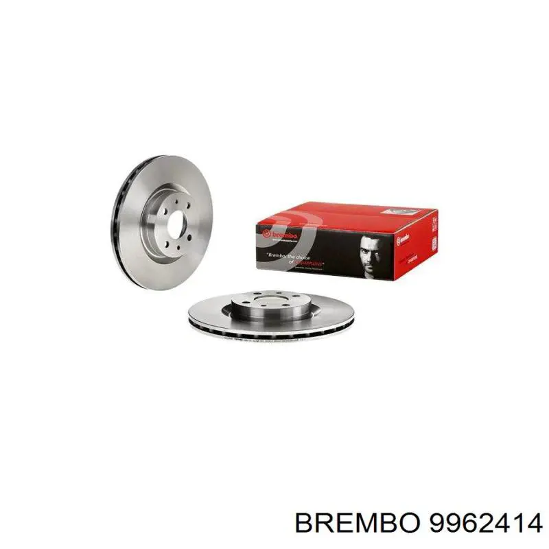 9962414 Brembo диск тормозной передний