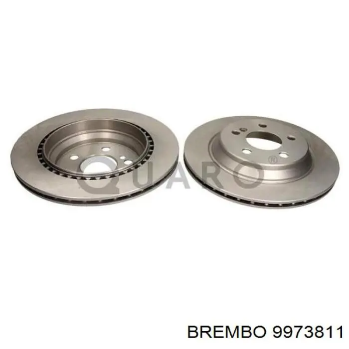 9973811 Brembo тормозные диски