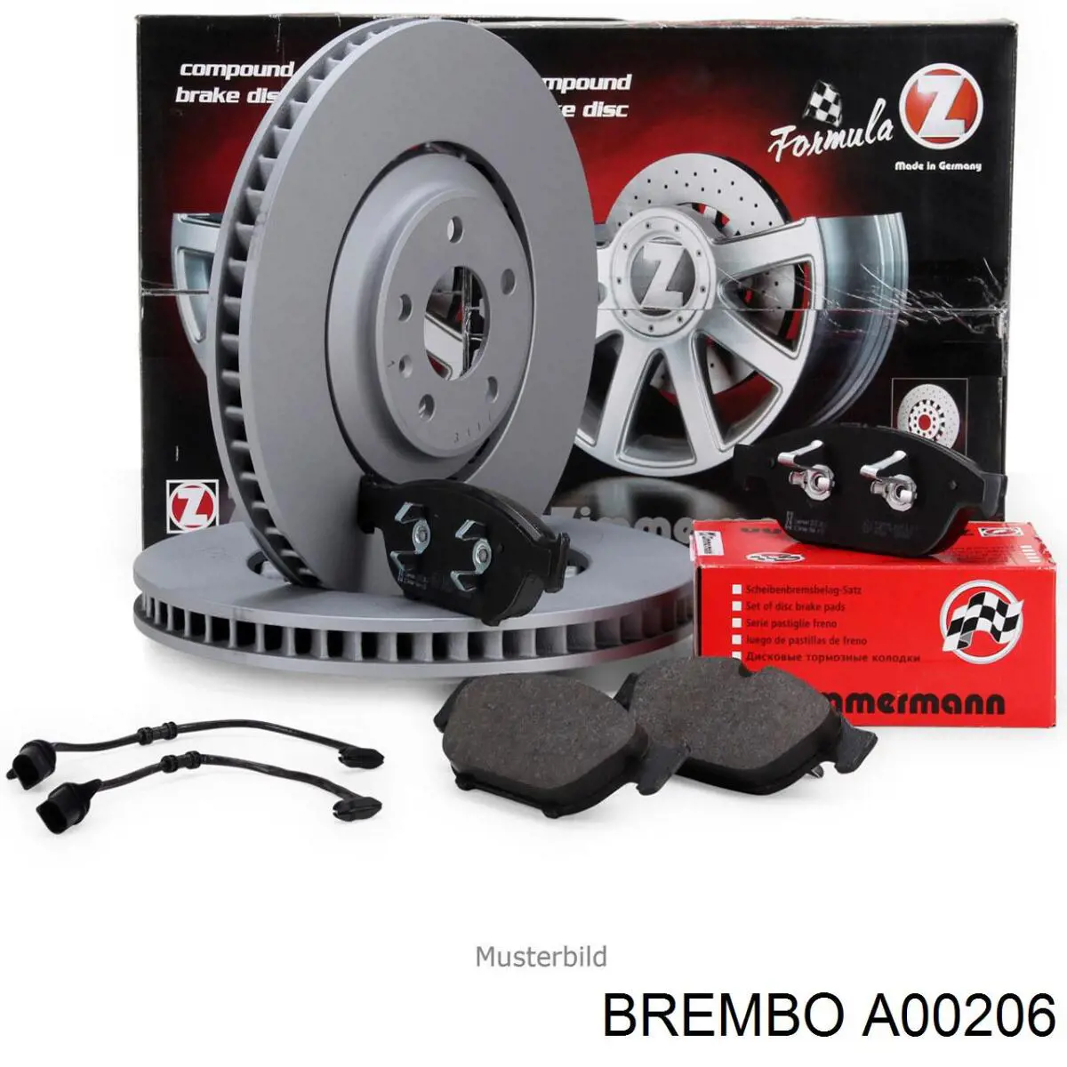 Датчик износа колодок Brembo A00206