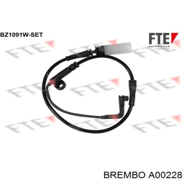 Купить A00228 Brembo Сенсор износа