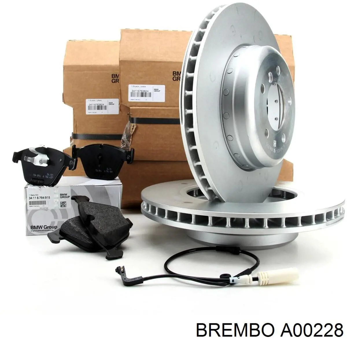 Сигнализатор износ тормозных колодок Brembo A00228 цена, от 10.69 USD