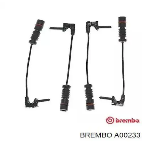 Датчик износа тормозных колодок задний A00233 Brembo