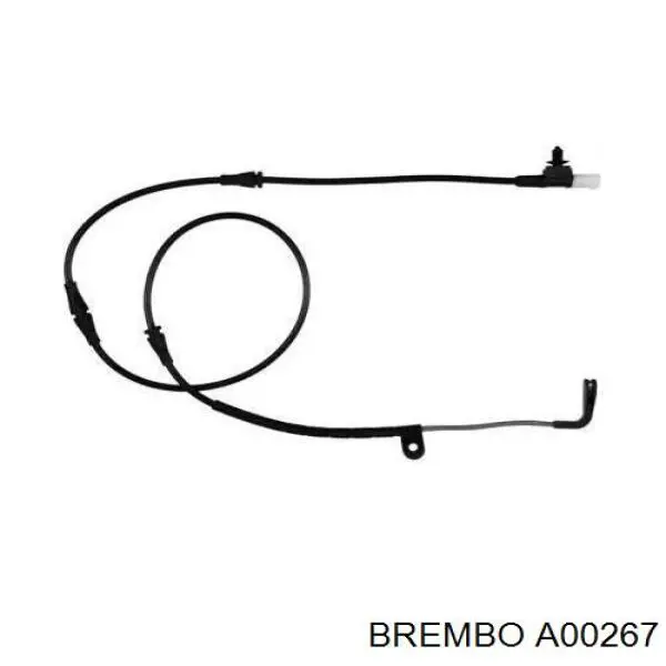 A00267 Brembo sensor dianteiro de desgaste das sapatas do freio