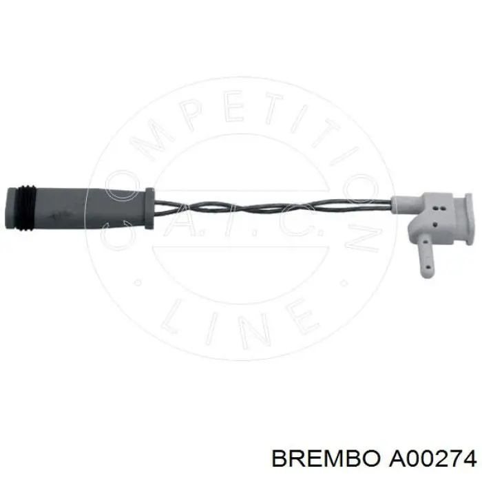 Датчик износа тормозных колодок задний A00274 Brembo