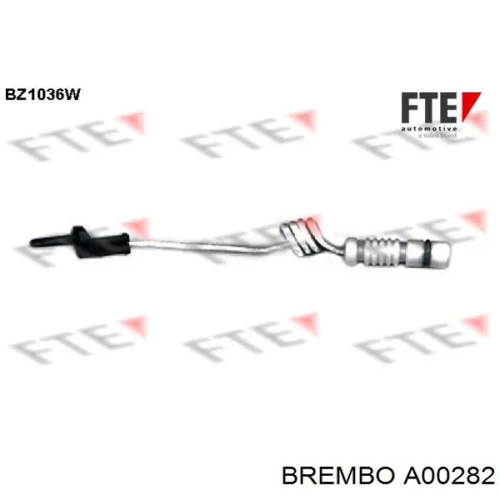Датчик износа тормозных колодок передний A00282 Brembo