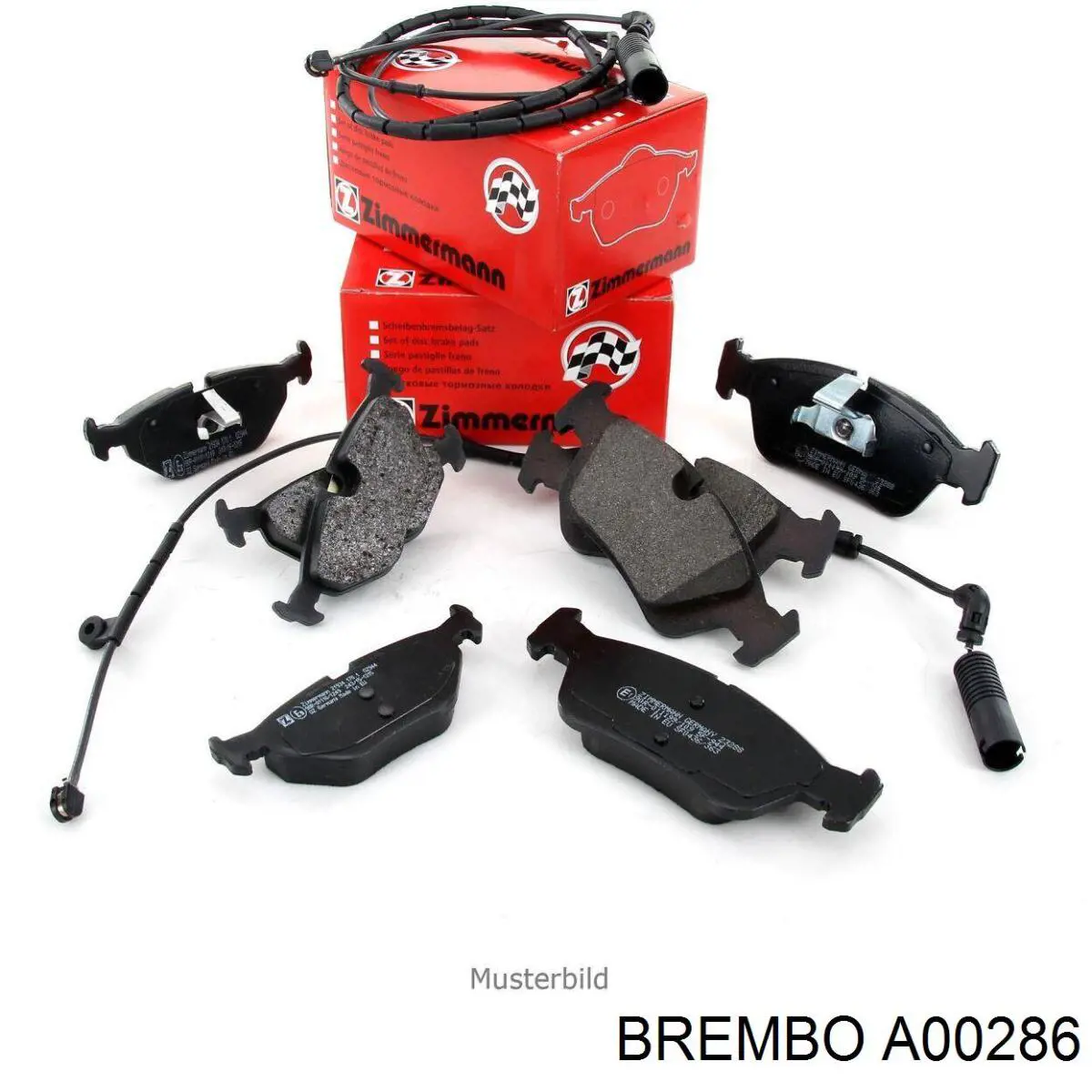 Купить A00286 Brembo Датчик износа тормозных колодок передний правый