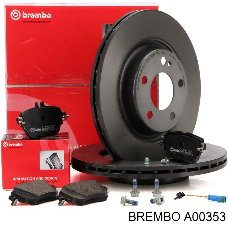 Сигнализатор износ тормозных колодок Brembo A00353 цена, от 4.96 USD