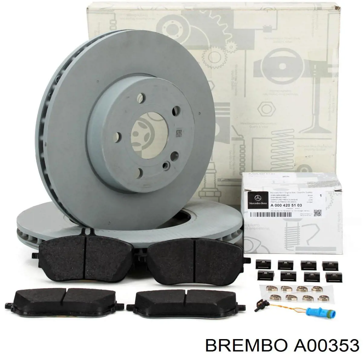 Купить A00353 Brembo Сенсор износа