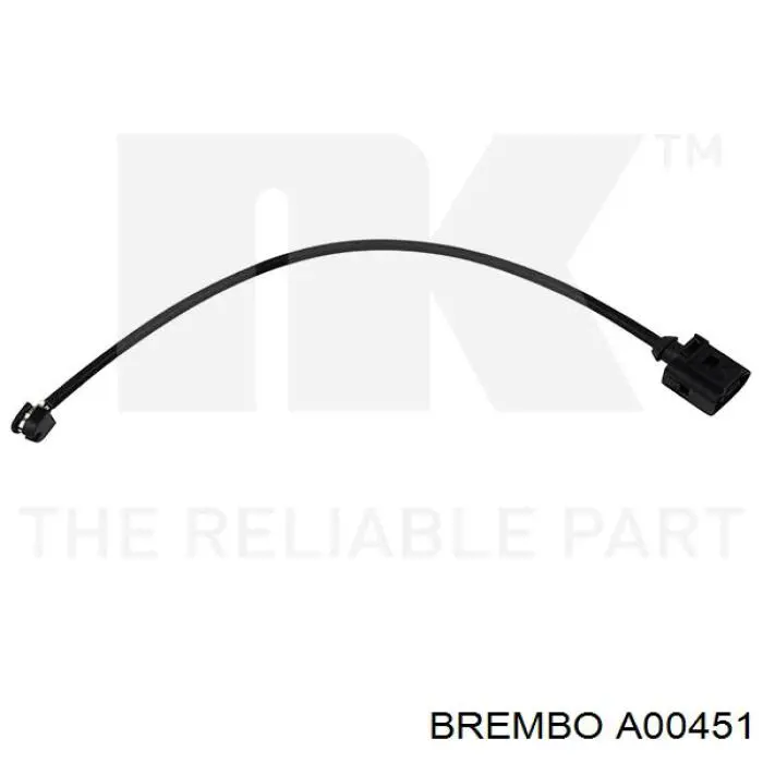 Сигнализатор износ тормозных колодок Brembo A00451 цена, от 9.43 USD