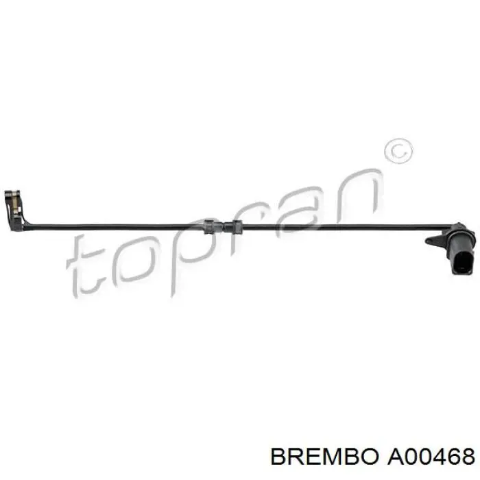 A00468 Brembo sensor dianteiro de desgaste das sapatas do freio